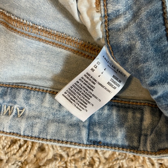 American eagle high rise jeggings size 4 regular - Picture 2 of 6